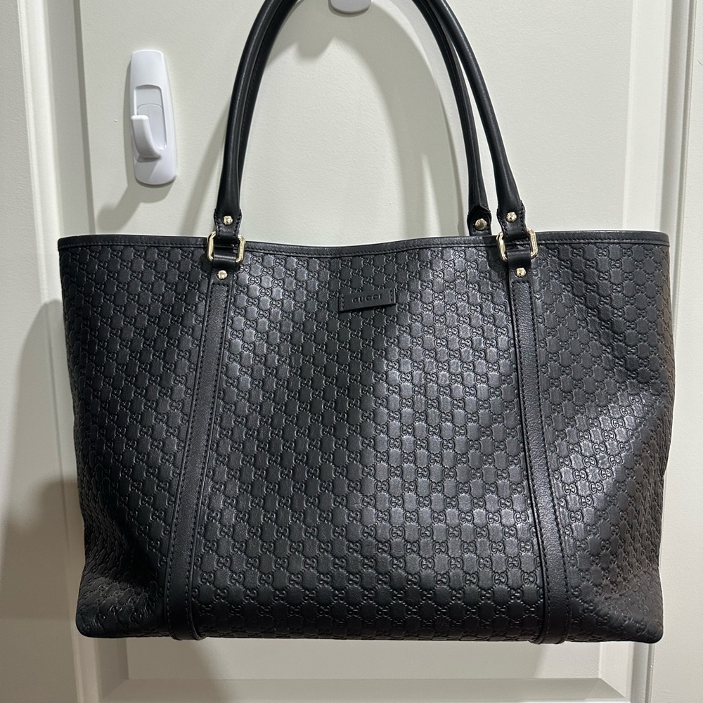 Authentic Gucci Medium Leather Tote